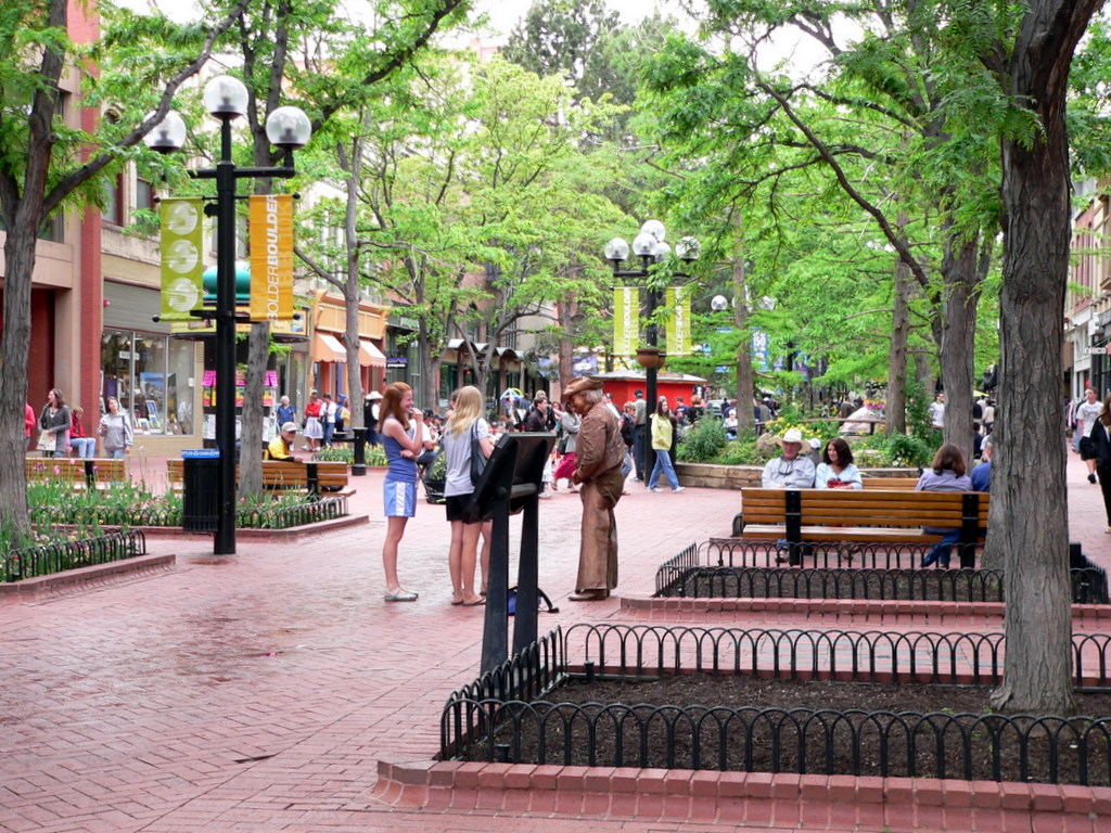 Pearl Street Mall in Boulder